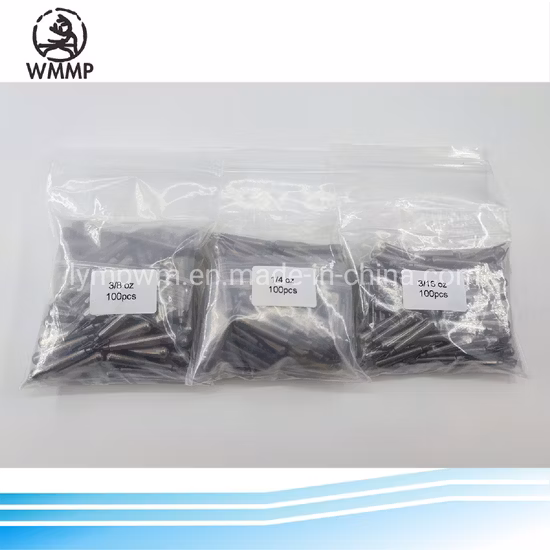 Peso de pesca de tungstênio de preço baixo