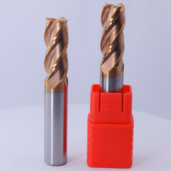 Milling Cutter 4 Flute Carbide Cutting CNC Machine End Mill Tool Cutter