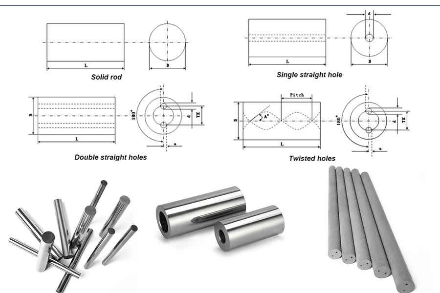 Good Wear Resistance Tungsten Cemented Carbide Solid Carbide Bar