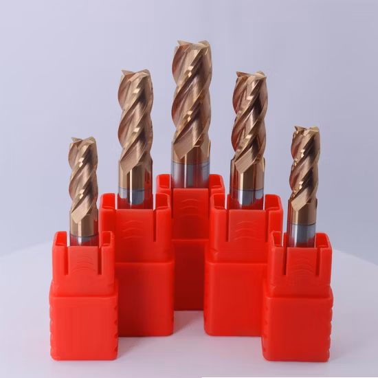 Milling Cutter 4 Flute Carbide Cutting CNC Machine End Mill Tool Cutter