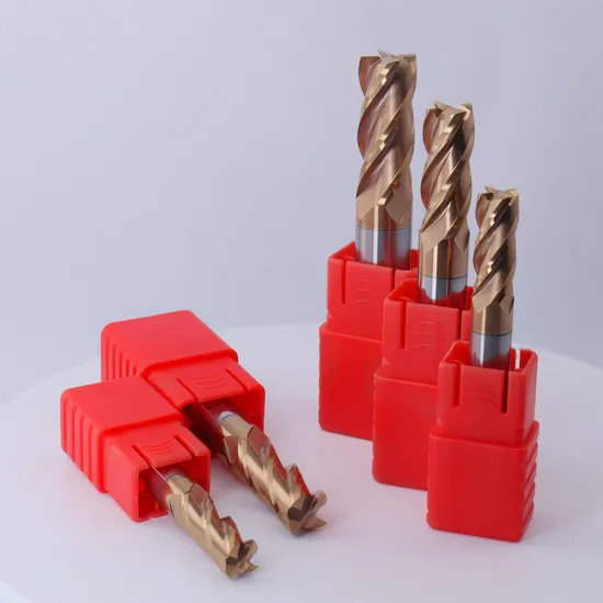 Milling Cutter 4 Flute Carbide Cutting CNC Machine End Mill Tool Cutter