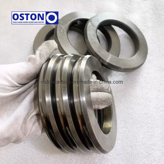 Rolos de perfil de carboneto cimentado Rolo Tc como peças de ferramenta para laminação a frio de malhas de arame de aço inoxidável disponíveis nas classes Yg15 e Yg16c para usinas de aço com nervuras